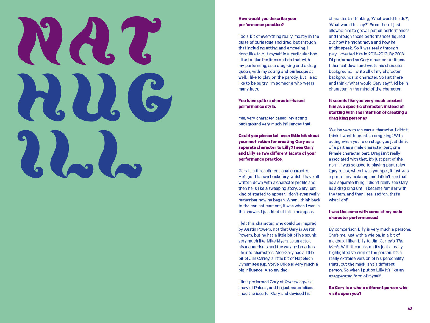 Performer Type: Werkbook – print