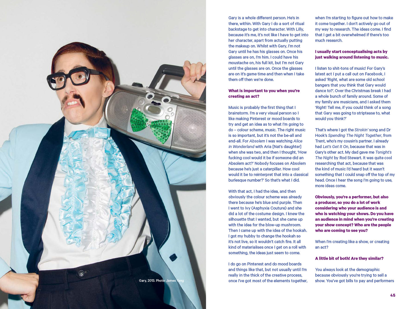 Performer Type: Werkbook – print