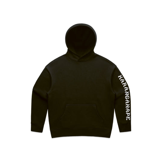 Karangahape Womens Hoodie – Black (pre-order)